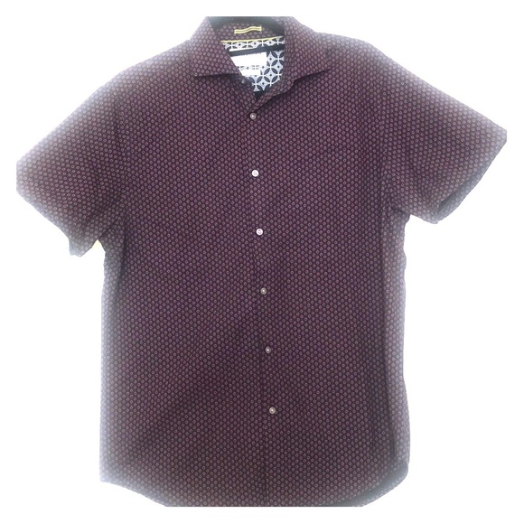 Flower Pattern Button Down Shirt - Picture 2 of 4